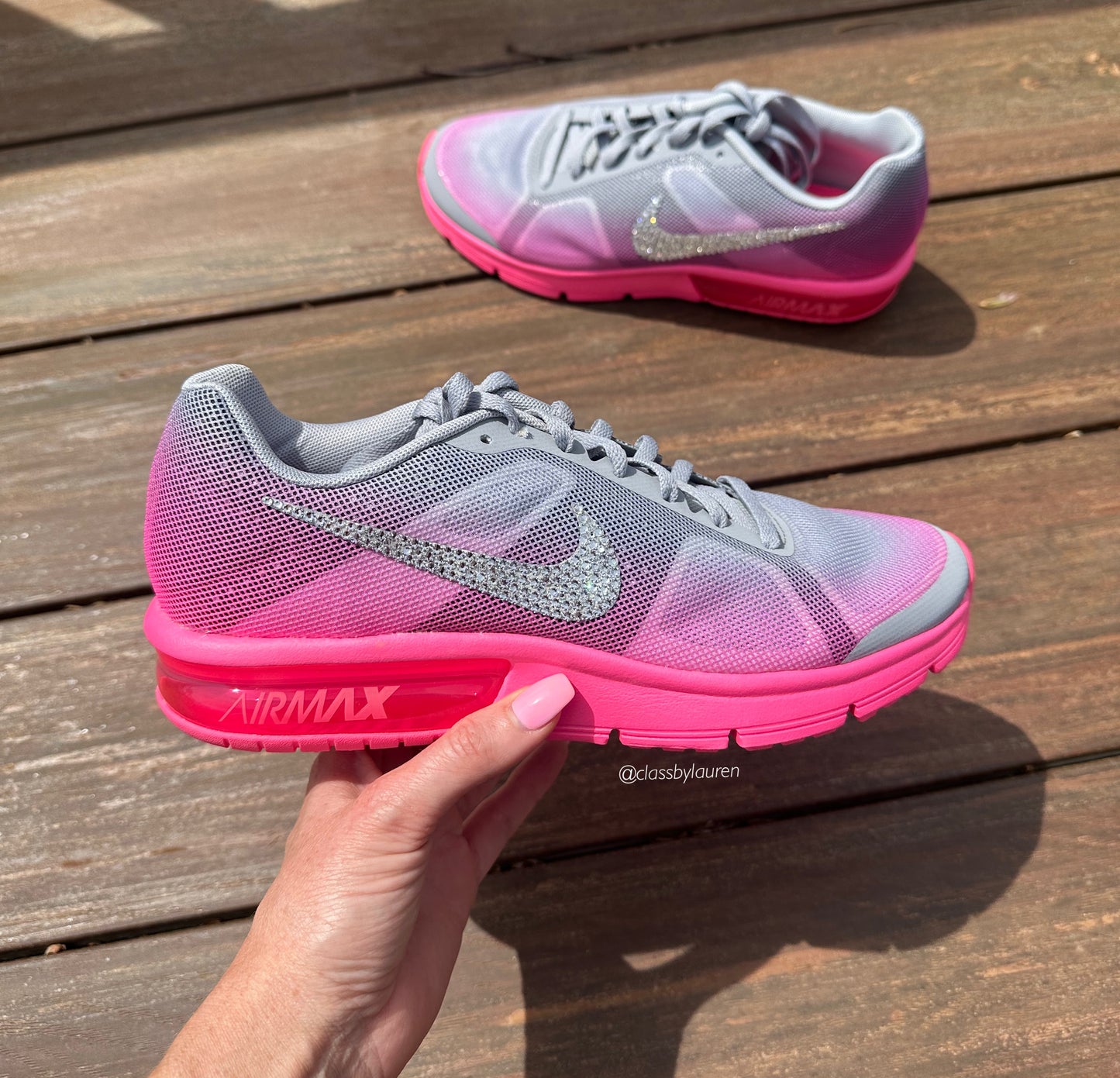 Nike Sequent’s Pink Size Girls 6.5/Women 8