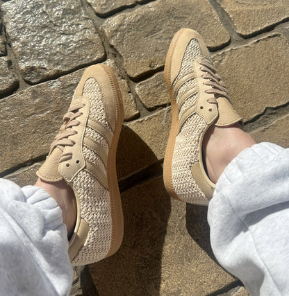 ✨ New ✨ Women’s Neutral Boho Adidas Samba