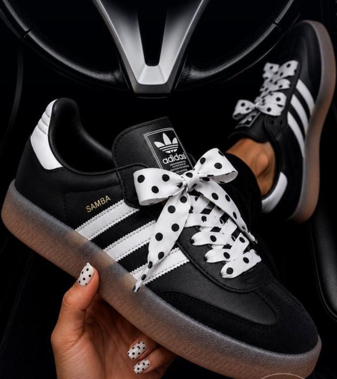 Adidas Women Black Samba