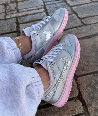 Women Nike Dunk Dusty Metallic Pink