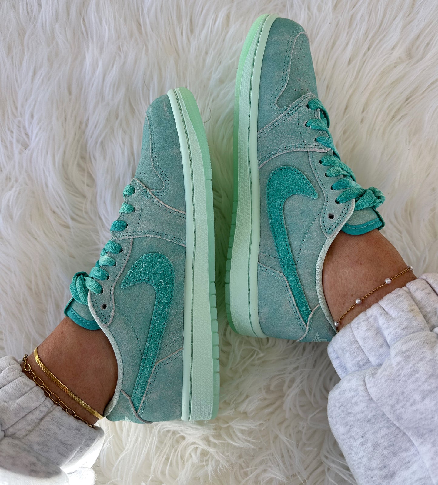 Women’s Washed Aqua Nike Jordan