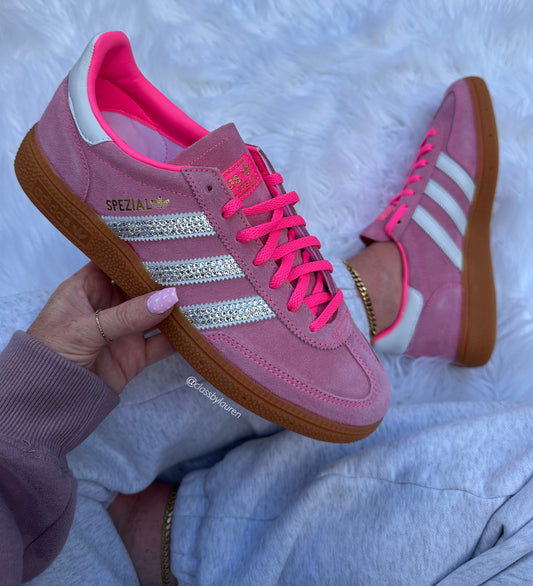 Adidas Women Pink White Spezials