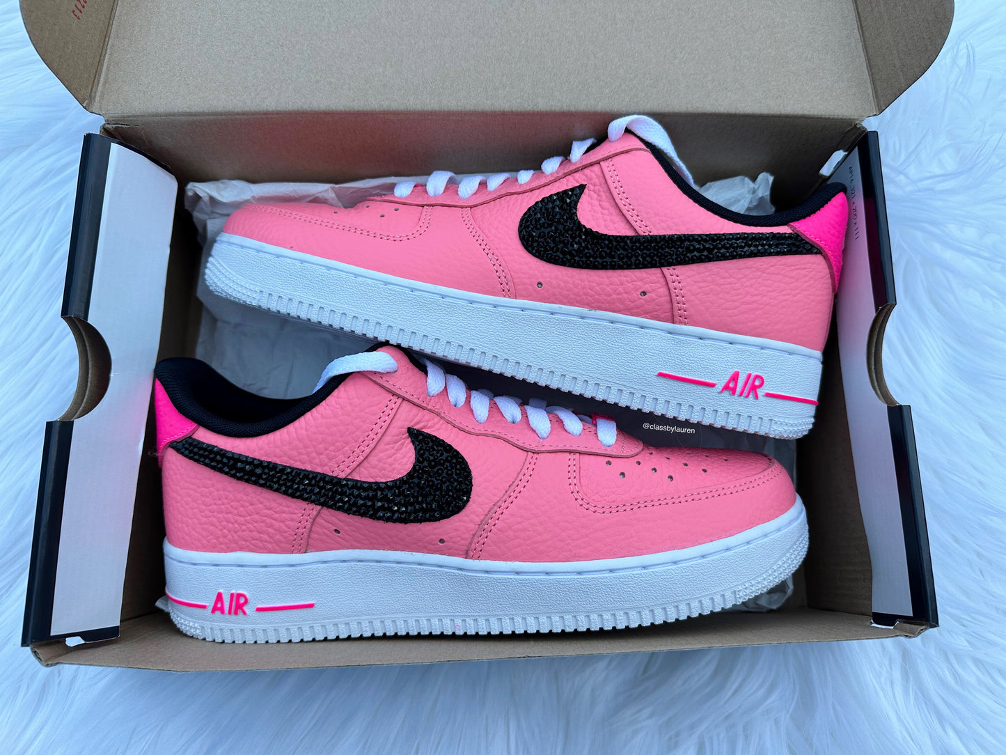 Pink Nike Air Force 1