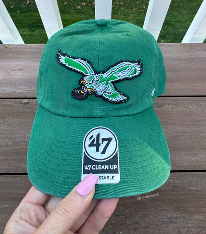 Philadelphia Eagles Kelly Green Camo Hat