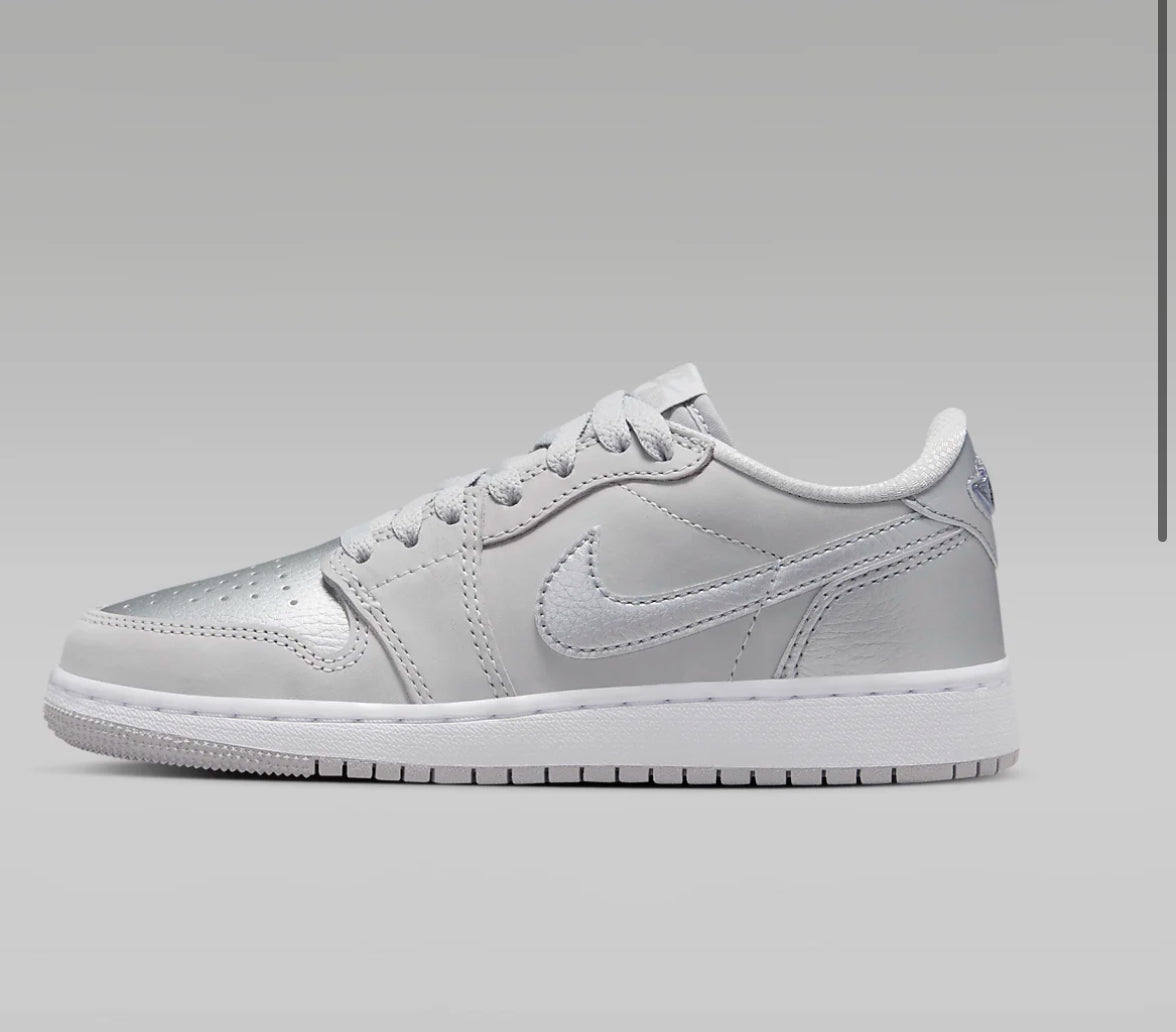 Women Nike Silver Jordans