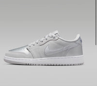 Women Nike Silver Jordans