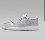 Women Nike Silver Jordans