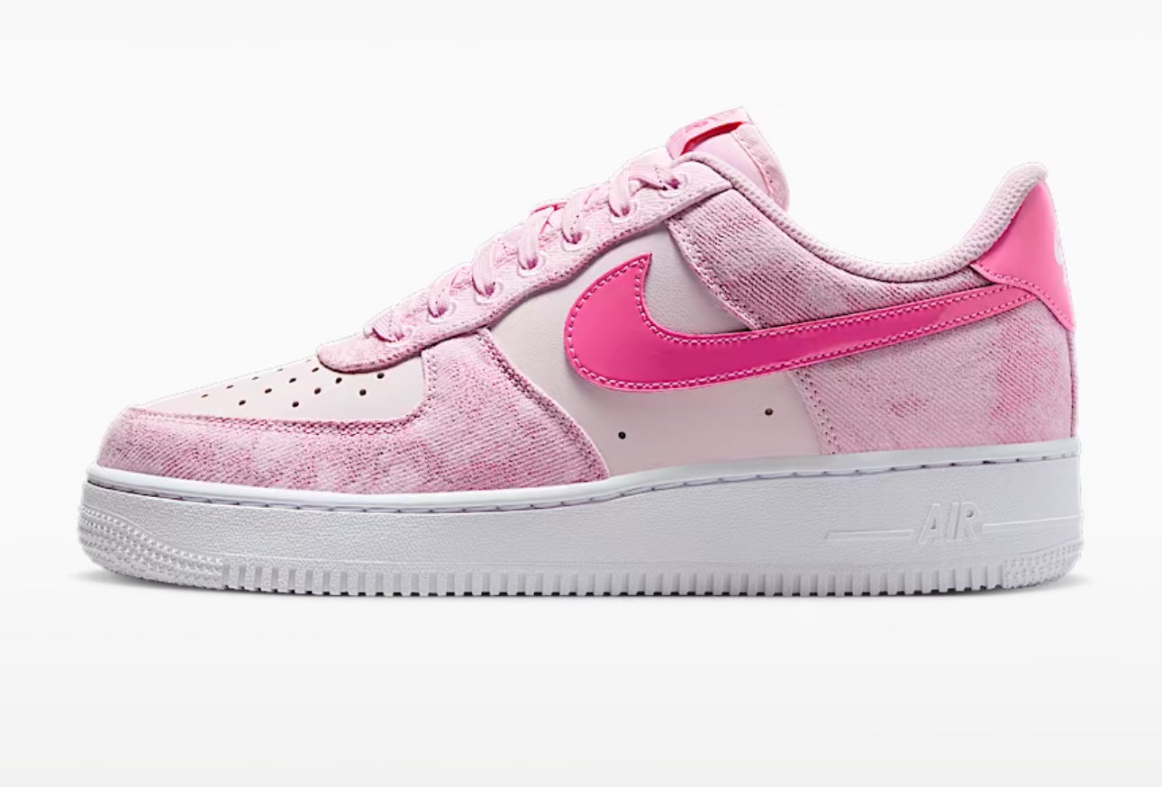 💕 New Women Pink Denim👖Nikes