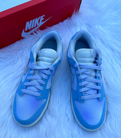Women’s Nike Blue Canvas Dunks