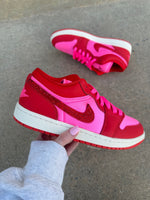 Women Satin Nike Air Jordan Pink/Red