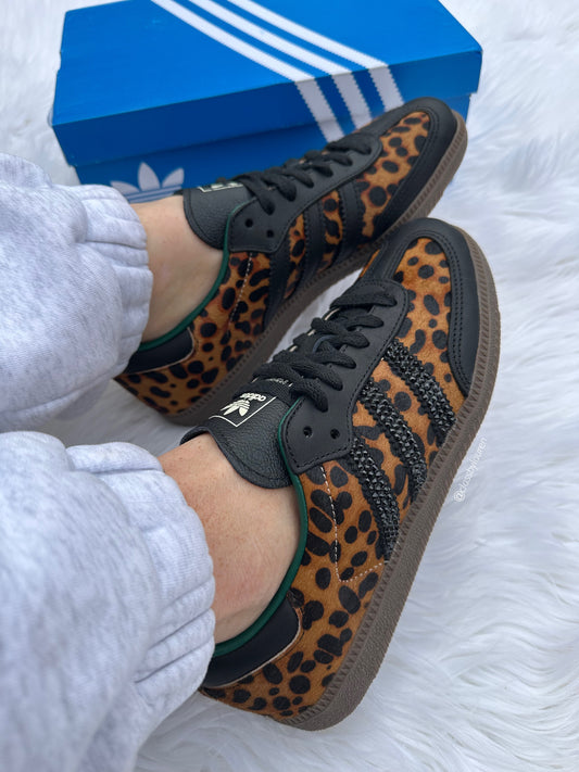 🐆 Women Adidas Samba Leopard 🐆