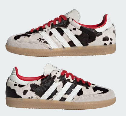Adidas Women Cow Print Samba