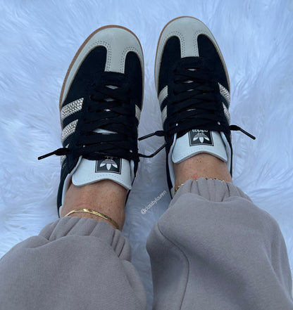 Champagne Noir Adidas Samba 🥂🖤