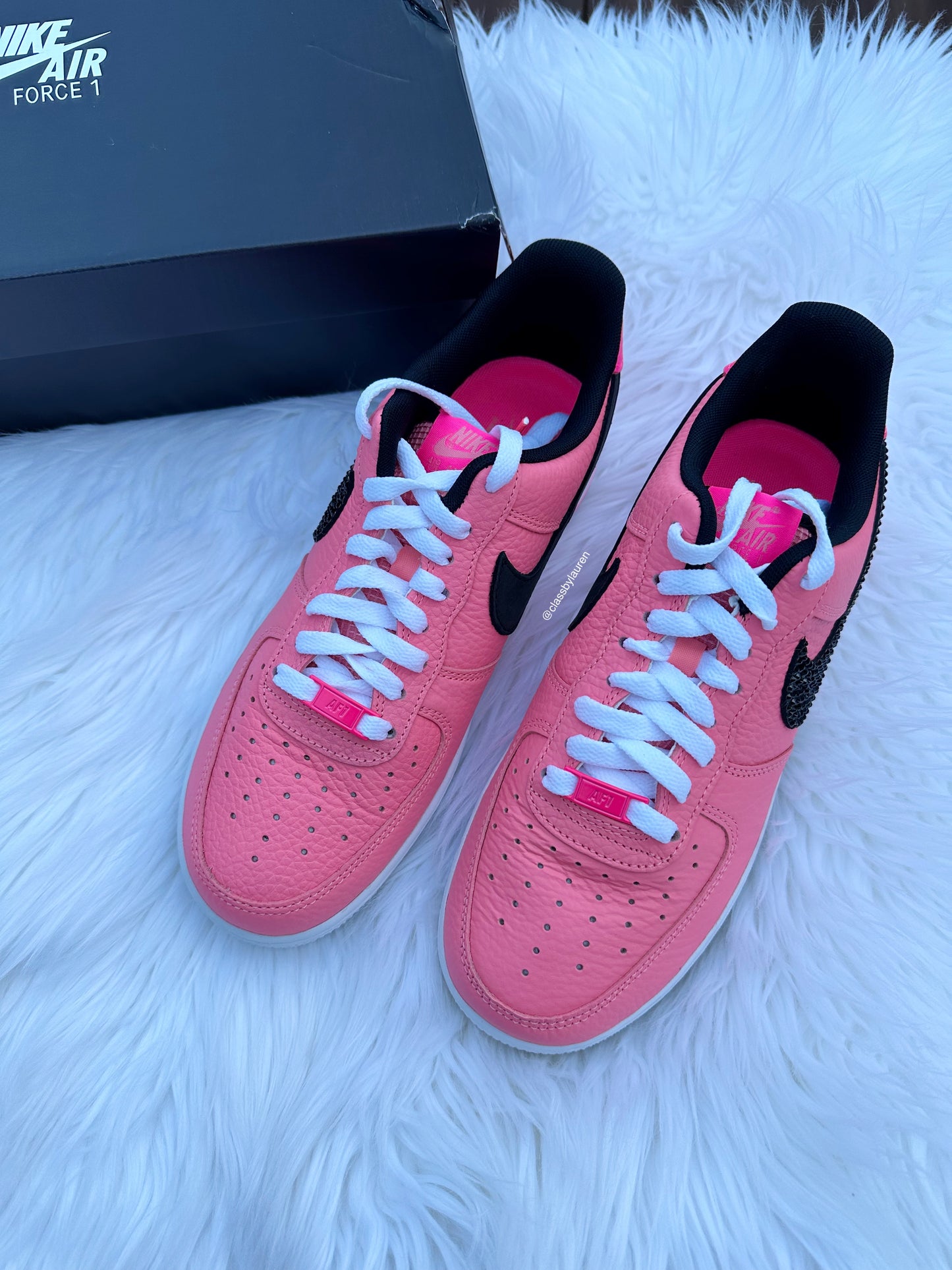 Pink Nike Air Force 1