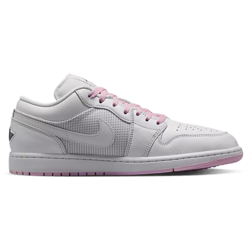 Pink Bottom White Nike Jordans