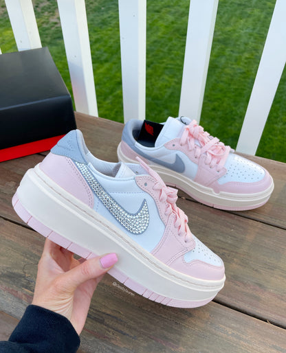 Women’s Air Jordan Elevate Low Pink Steel
