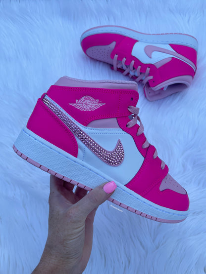 Women’s Air Jordan 1 Barbie Pink