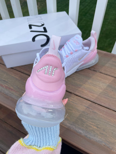 Air max 270 on sale light pink pure white