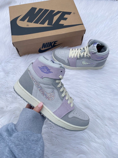 Women’s Grape Air Jordan 1 Zoom