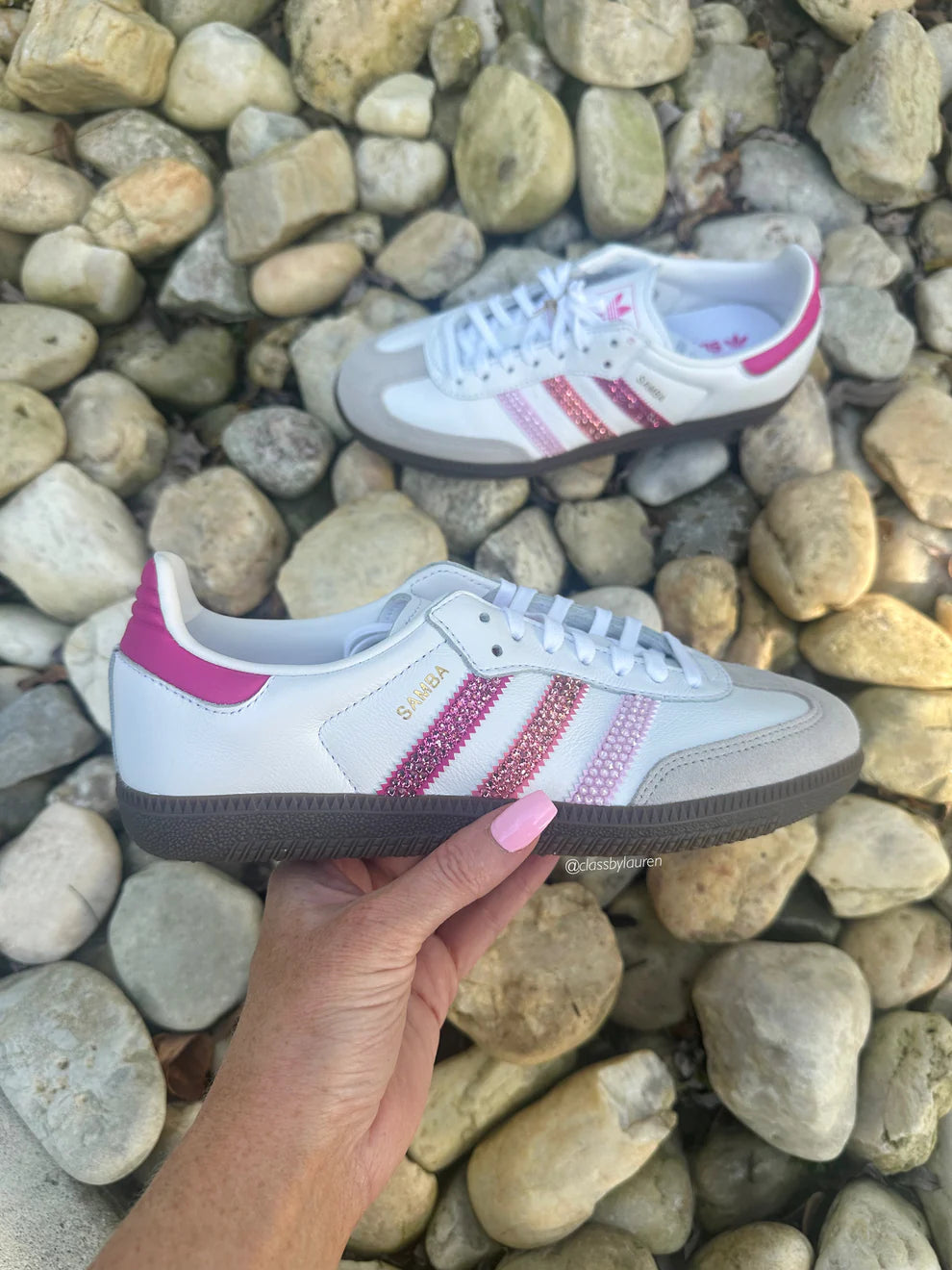 Adidas Multicolor Pink Samba 6.5W/5Y￼