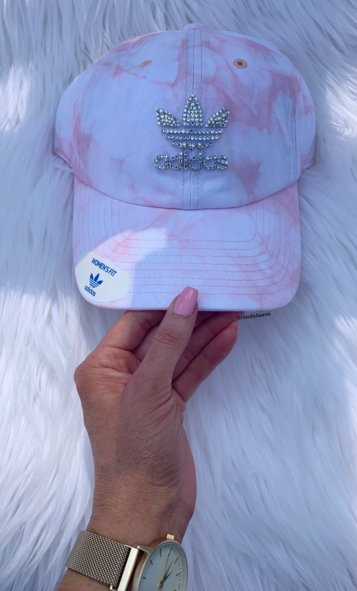 Adidas Pink Tie Dye Hat