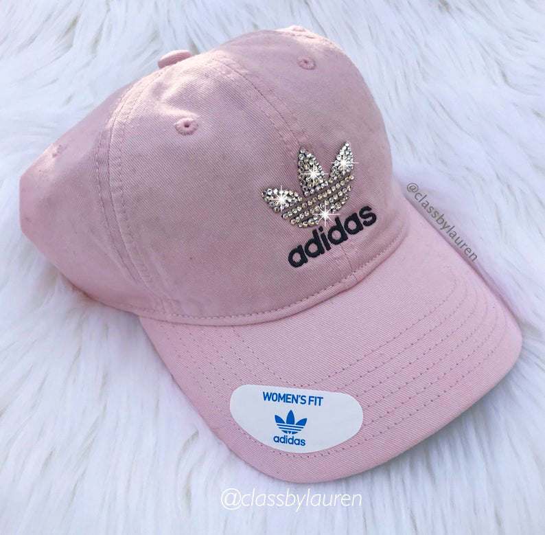 pink adidas cap