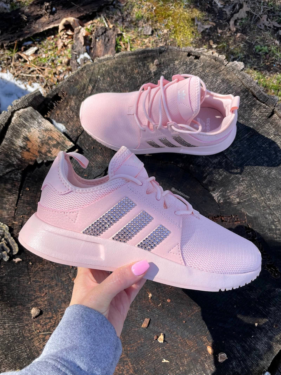 Adidas XPLR Pink with Crystals – Class by Lauren