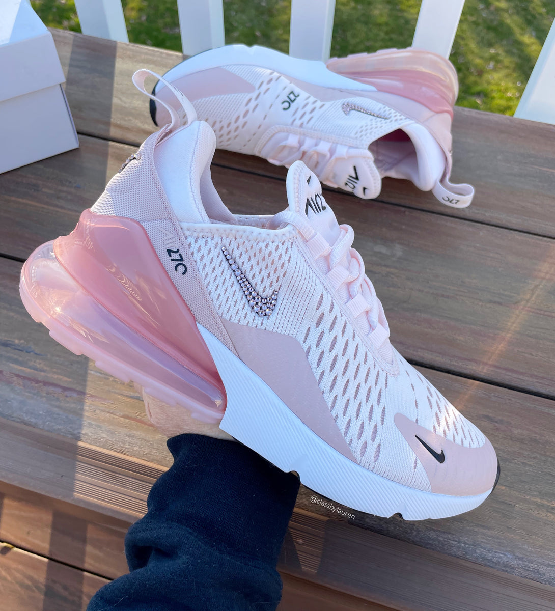 Swarovski Nike 270 Soft Pink – Class by Lauren