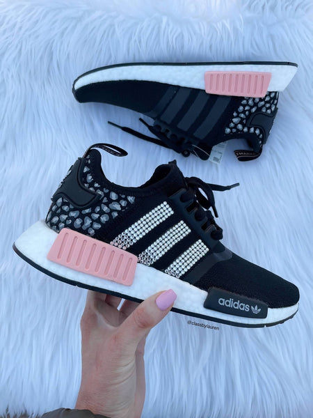 Adidas nmd r1 peach pink black Clearance