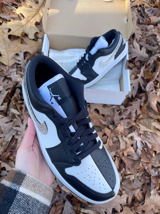 Women’s Split Panda Air Jordan Retro 1 Low
