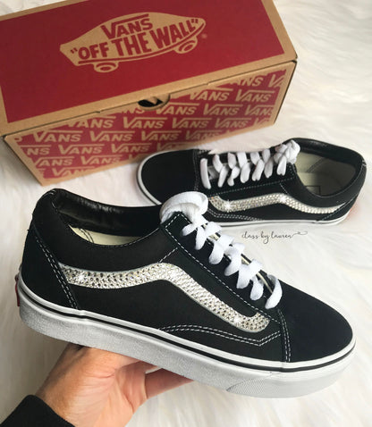 Black Low Top Vans Women
